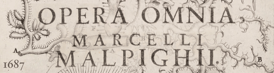  - Marcelli Malpighii ... Opera omnia, seu, Thesaurus locupletissimus botanico-medico-anatomicus : viginti quator tractatus complectens et in duos tomos distributus, quorum tractatum seriem videre est dedicatione absolut.